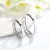 Wholesale Wedding Simple Couple Ring | S925 Sterling Silver Ring Designs For Couples