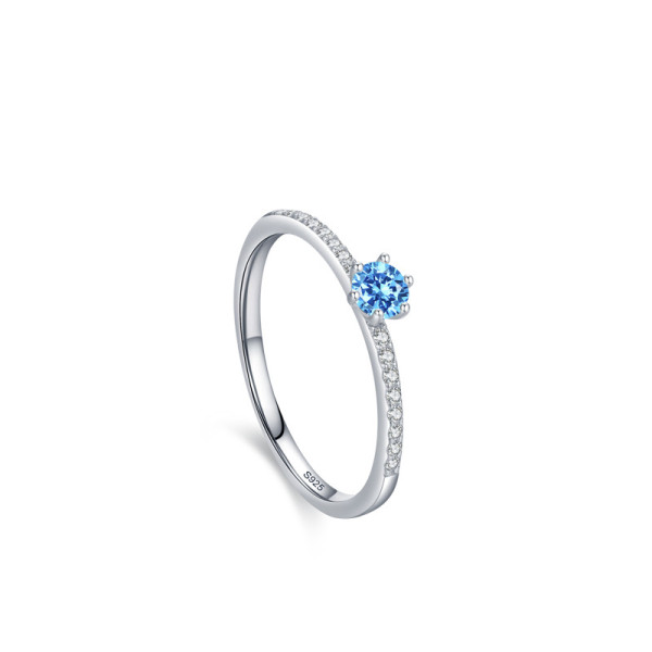 Customized Sterling Silver 925 Ring | Fine Jewelry Cubic Zirconia Ring For Women