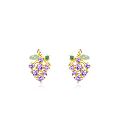 Wholesale 925 Sterling Silver Stud Earrings | Exquisite Zircon Earrings For Women