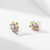 Wholesale 925 Sterling Silver Stud Earrings | Exquisite Zircon Earrings For Women