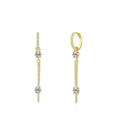 Brincos de argola de prata por atacado | Brincos de prata esterlina 925 femininos em ouro 18k