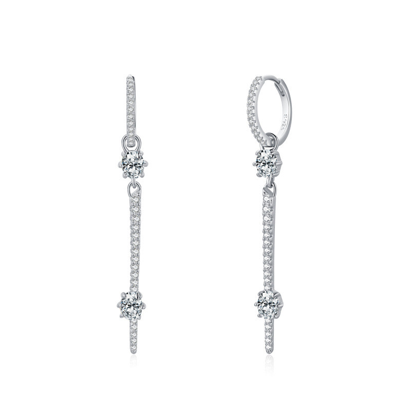 Women's Hoop Earrings Silver