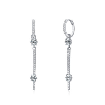 Wholesale Silver Hoop Earrings | Fashion 18k Gold Women 925 Sterling Silver Earrings