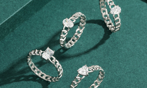 Design trends of 925 silver rings: the perfect combination of modern and classic