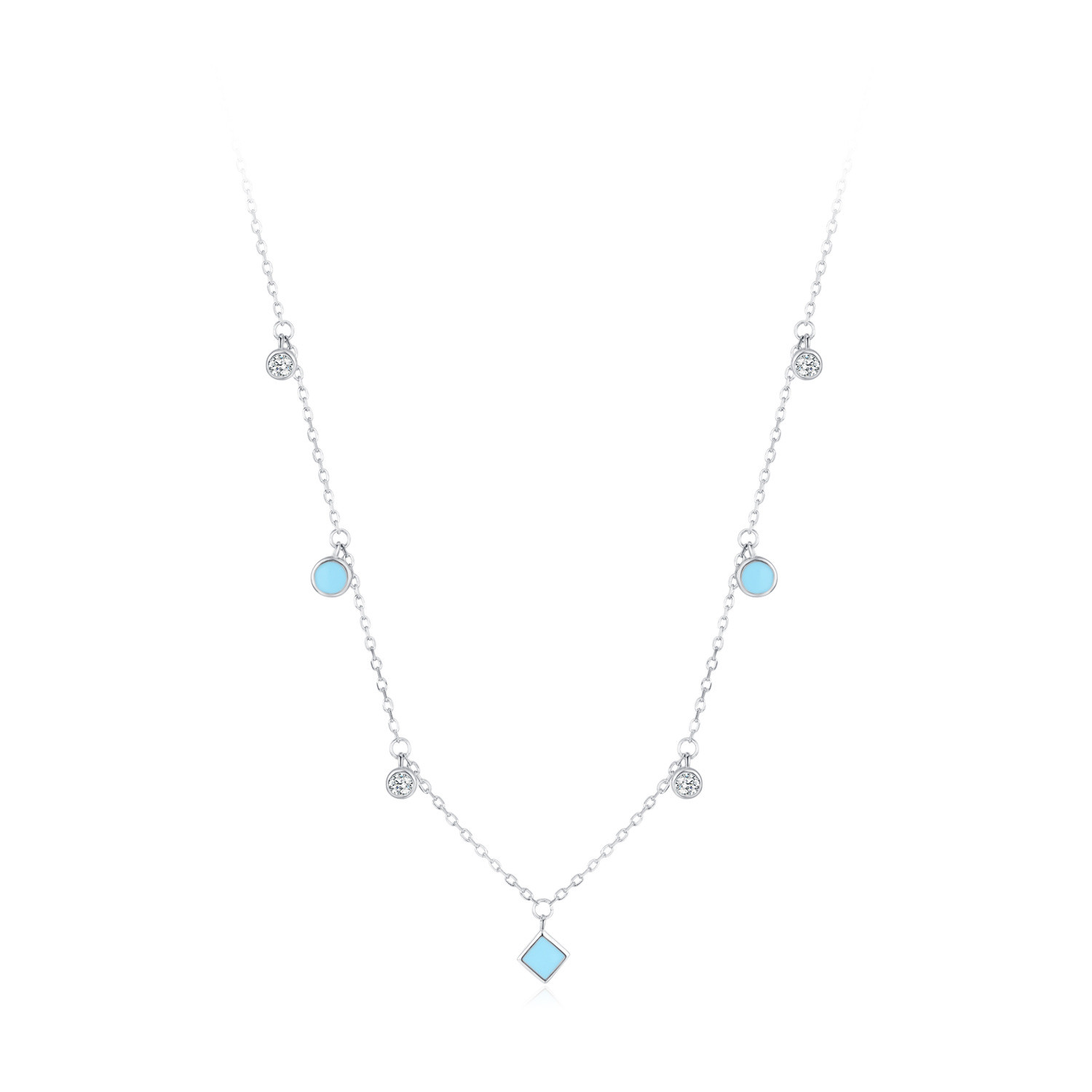 Silver Charm Necklace
