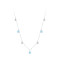Wholesale 925 Silver Charm Necklace | Fashion Light Luxury Zircon Necklace For Women