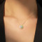 Manufacturers Wholesale 925 Sterling Silver Simple Necklace | Gold Plated Silver Necklace For Women