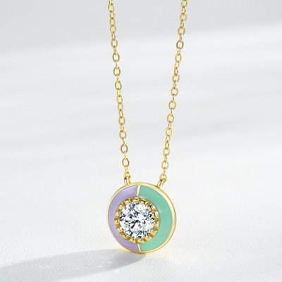 Manufacturers Wholesale 925 Sterling Silver Simple Necklace | Gold Plated Silver Necklace For Women