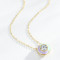 Manufacturers Wholesale 925 Sterling Silver Simple Necklace | Gold Plated Silver Necklace For Women