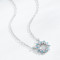 New Custom Womens Pendant Necklace | High Quality Zircon 925 Sterling Silver Necklace
