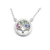 Collana con albero della vita in argento sterling 925, nuova di zecca | Collana in argento personalizzata per donna
