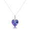 Hot Wholesale 925 Silver Crystal Necklace | Exquisite Zircon Rhinestone Luxury Necklace For Women