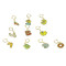 New Products 925 Sterling Silver Pendants | Enamel Numbers Children's Silver Pendant