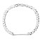 Customized 925 Sterling Silver Cuban Link Chain | Simple Fashion Silver Miami Cuban Link Chain