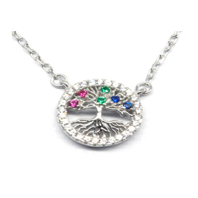 Fashion Tree Of Life Sterling Silver 925 Necklaces | Luxury Elegant Necklaces For Women