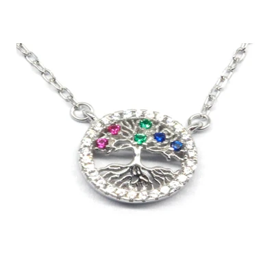 Fashion Tree Of Life Sterling Silver 925 Necklaces | Luxury Elegant Necklaces For Women