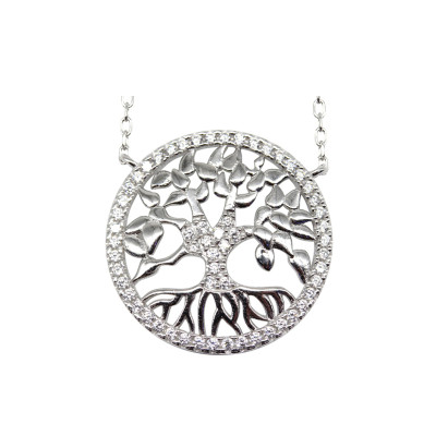 New Arrivals Sterling Silver Charm Necklace | Tree Of Life Personalized Necklaces For Women