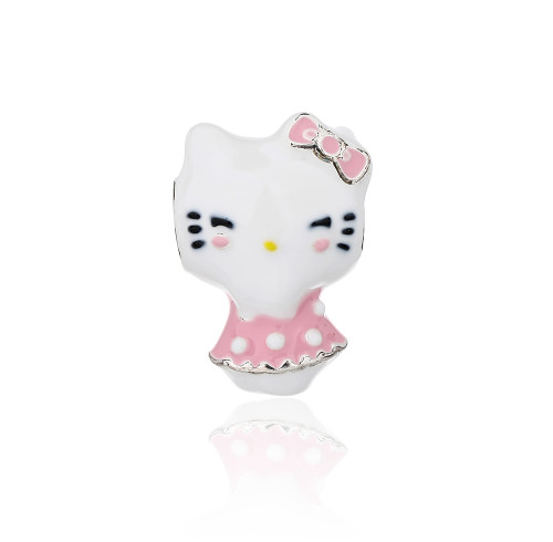 Ciondolo Hello Kitty in argento sterling molto venduto | Ciondolo alla moda in stile Ins per le donne