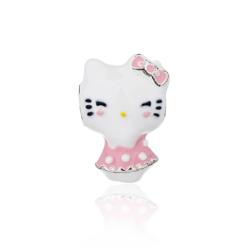 Colgante de plata de ley de Hello Kitty, ¡muy vendido! | Colgante de moda con estilo Ins para mujer.