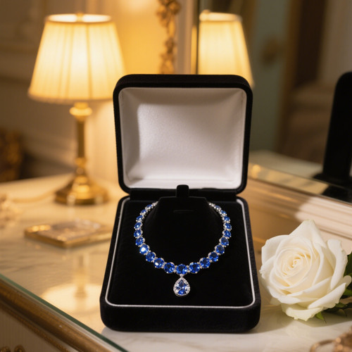 Gemstone necklace