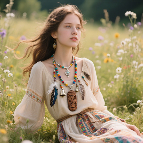 Bohemian style jewelry