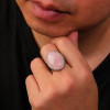 Classic Vintage Natural Stone Ring | High Quality Silver 925 Mens Wedding Rings