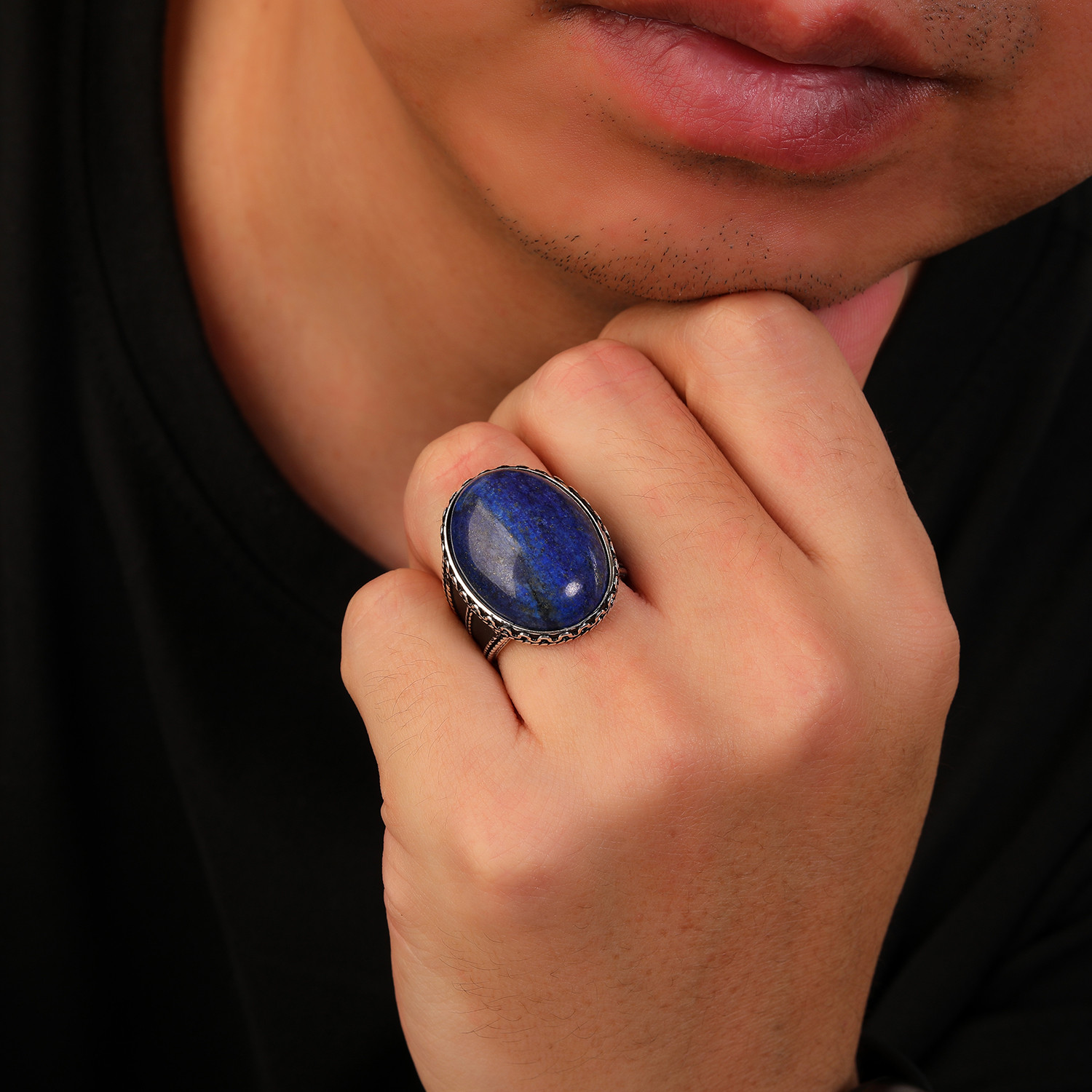 lapis lazuli ring