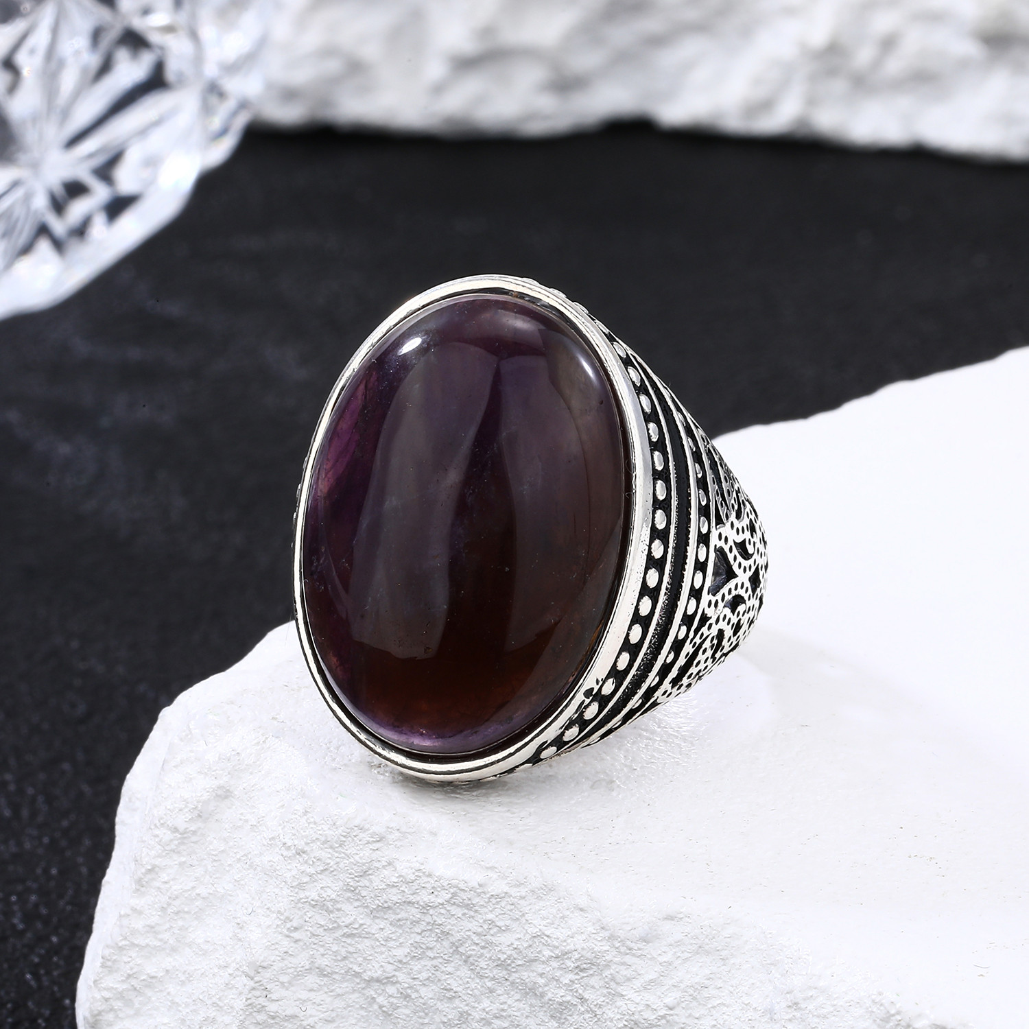 Obsidian Ring