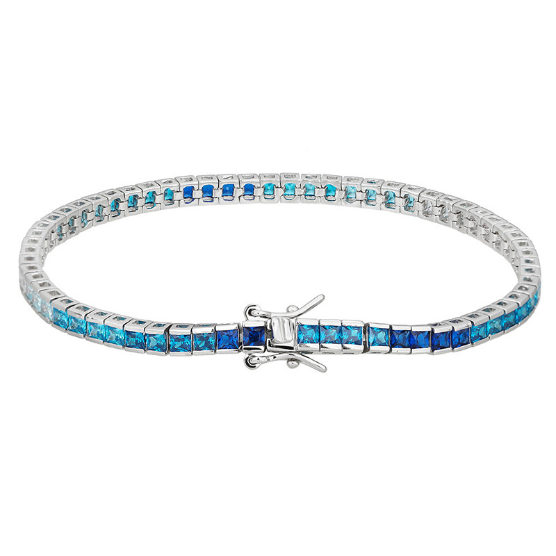 sterling silver tennis bracelet