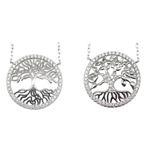 New Arrivals Sterling Silver Tree Of Life Necklace | Charm Personalized Necklaces For Women