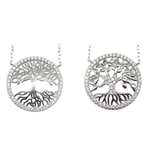 New Arrivals Sterling Silver Tree Of Life Necklace | Charm Personalized Necklaces For Women