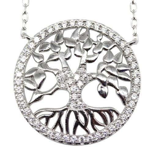 Sterling Silver Tree Of Life Necklace