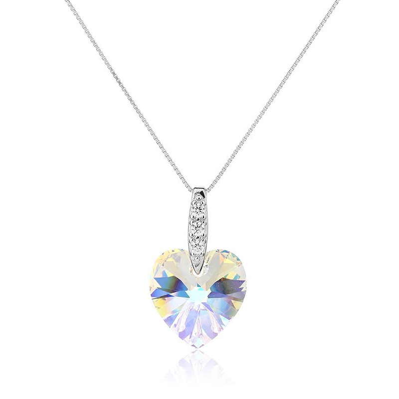 Silver Crystal Necklace