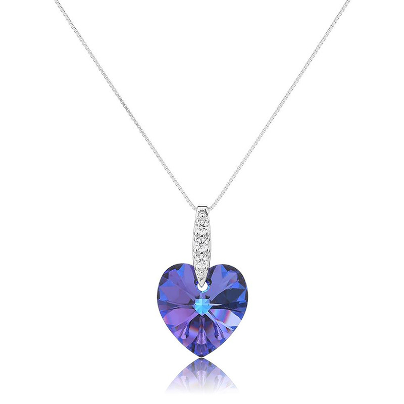 Silver Crystal Necklace