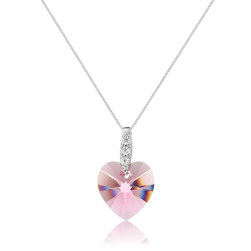 Silver Crystal Necklace