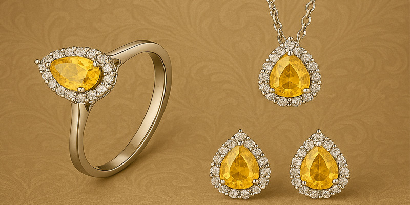 925 silver jewelry set