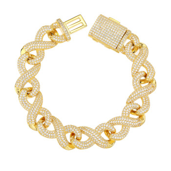 Wholesale 18k Gold Bracelet Cuban Link | Mens Gold Cuban Link Bracelet​