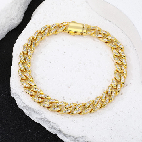 Customized Cuban Link Bracelet Gold | 18k Gold Cuban Link Bracelet​ For Men