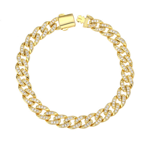 Customized Cuban Link Bracelet Gold | 18k Gold Cuban Link Bracelet​ For Men