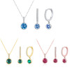 Wholesale Cubic Zirconia Jewelry Sets | Fashion Rose Gold Jewelry Set For Women