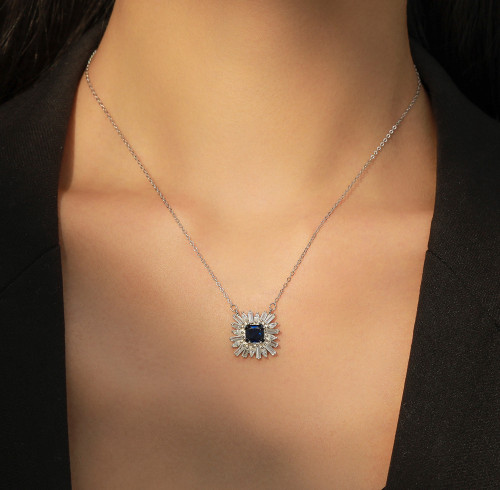 Nuovi arrivi: set di gioielli da sposa in argento 925 | Set di gioielli di lusso per donna