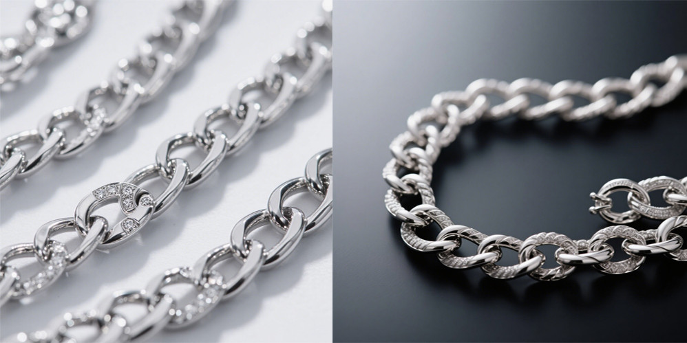 Silver chain craftsmanship