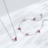 Wholesale Silver Wedding Jewelry Sets | Necklaces and Bracelets Women's Jewelry Gift Sets​
