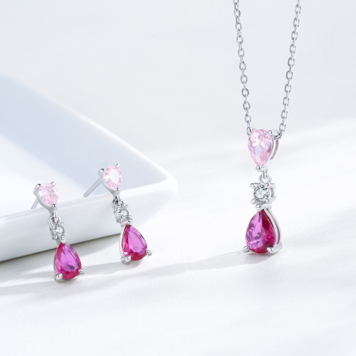 Wholesale Jewelry Necklace and Earring Sets | 925 Silver Wedding Jewelry Sets For Bride​
