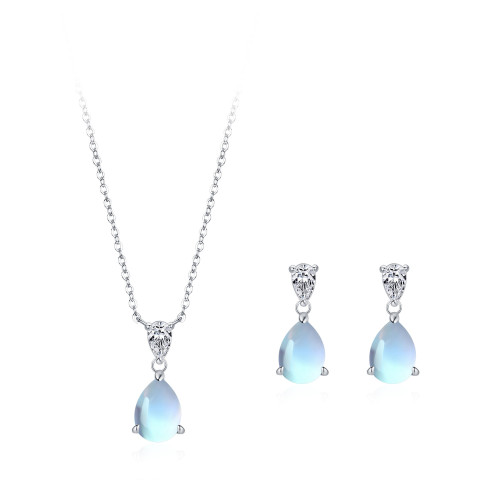 Wholesale Fashion Jewelry Sets | Necklace and Earring Silver Jewelry Set For Gift​
