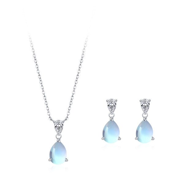 Wholesale Fashion Jewelry Sets | Necklace and Earring Silver Jewelry Set For Gift