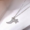 Wholesale 925 Sterling Silver Moon and Star Necklace | 18k Gold Moon and Star Pendant Necklace