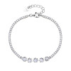 Wholesale Adjustable Silver Tennis Bracelet | Exquisite Zircon Tennis Bracelet Supplier