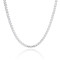 Classic Silver Zircon Tennis Necklace Wholesale | High-Quality Women's Fashion Jewelry