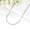 Classic Silver Zircon Tennis Necklace Wholesale | High-Quality Women's Fashion Jewelry